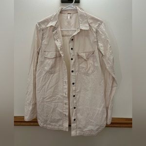 Free People Button Up Western Shirt Women’s Size XS
